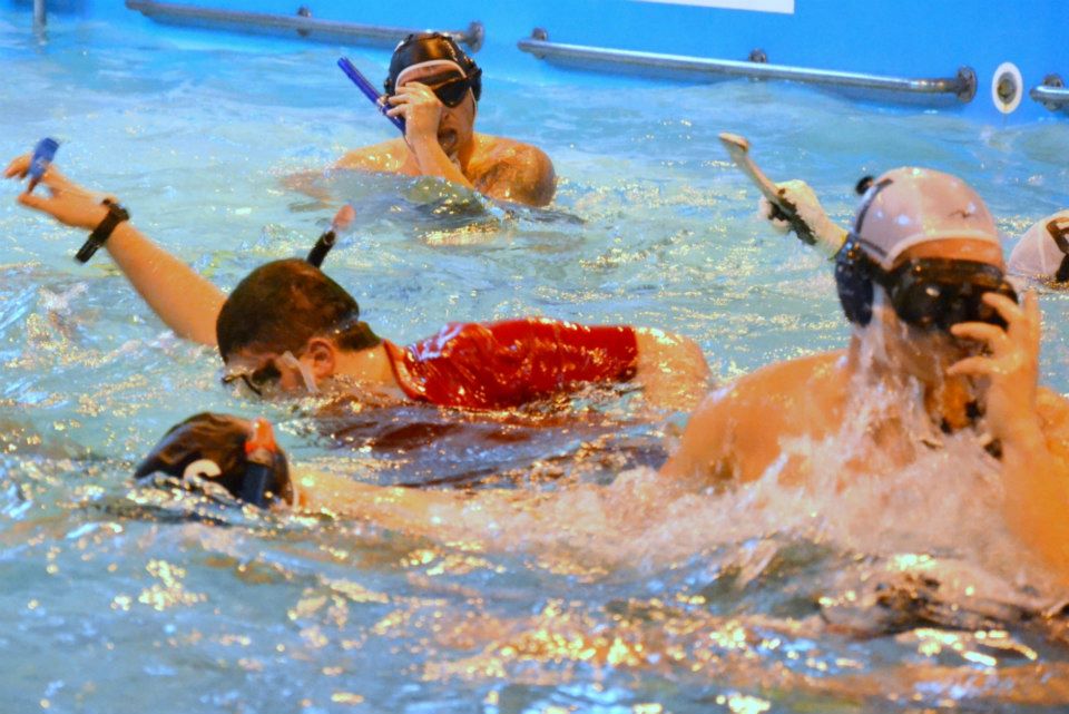 Hokej pod wodą Walenie Hydra XII 2012